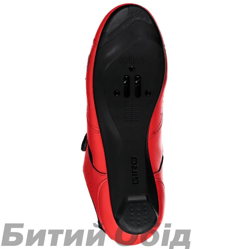 Велосипедні туфлі шосе Giro Savix II яскр.черв 43