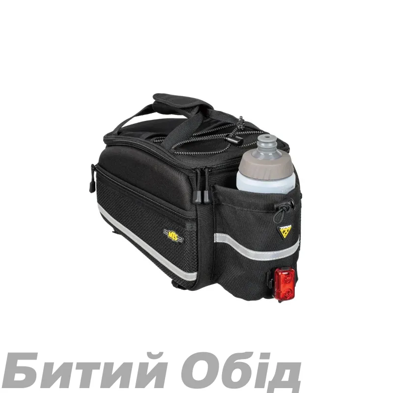 Сумка на багажн Topeak MTS TrunkBag EX Strap Type верхн 8л с отделен д/фляги 530г