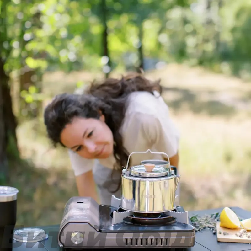Чайник Tribe Kettle 1,2 л стальной T-FI-0010-metal