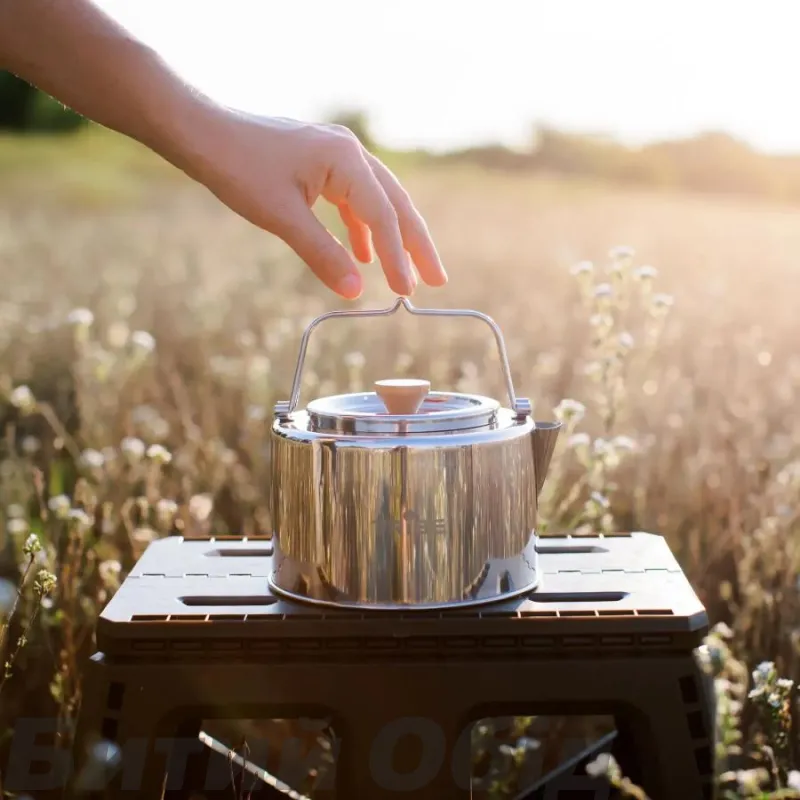Чайник Tribe Kettle 1,2 л стальной T-FI-0010-metal