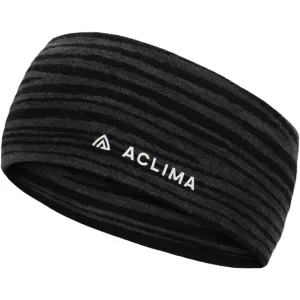 Повязка Aclima WarmWool 200 Headband Black Motion OneSize