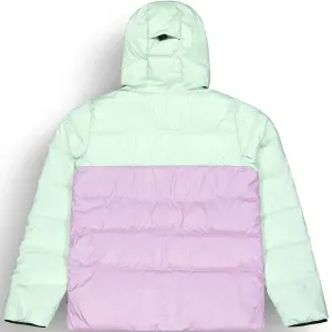 Куртка пуховая Picture Organic Hi Puff Down W 2025 silt green-orchid-blurry water print 