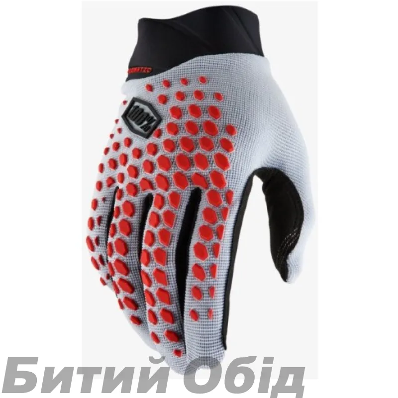 Рукавички Ride 100% GEOMATIC Glove [Racer Red]