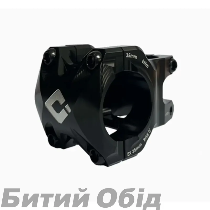 Винос керма ODI Flight Control Stealth 35mm 0 Rise Black