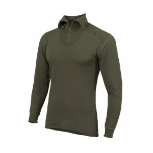Термокофта-поло Aclima HotWool 230 Polo W/Zip Unisex Olive Night