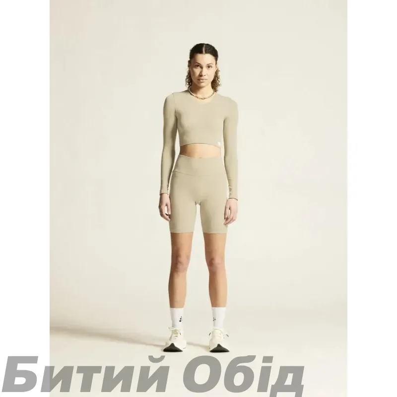 Шорти Craft COLLECTIVE RIB SHORT TIGHTS W, beige