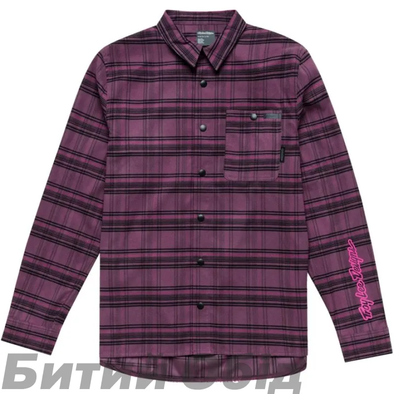 Рубашка TLD GRIND FLANNEL YD PLAID [DEEP PURP] 