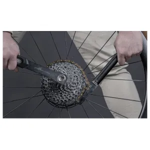 Ключ съемник/установл кассеты Topeak Chain Whip 7-13ск алю/cталь 265г