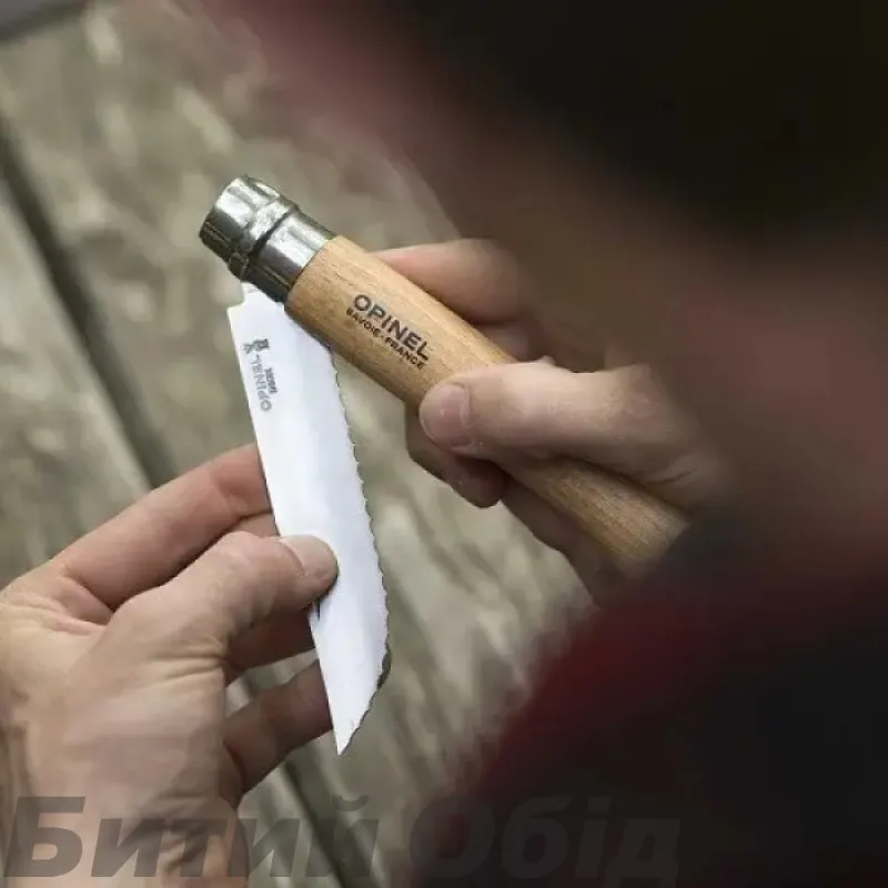 Ніж Opinel №12 VRI, серрейтор