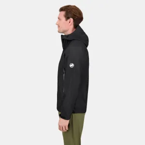 Куртка Mammut Microlayer 2.0 HS Hooded Jacket Men black.