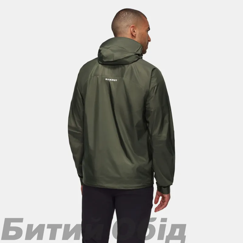 Куртка Mammut Microlayer 2.0 HS Hooded Jacket Men dark marsh.