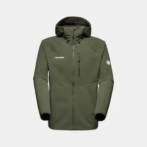 Куртка Mammut Ultimate Comfort SO Hooded Jacket Men dark marsh
