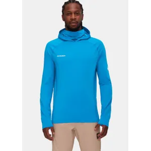 Футболка Mammut Selun FL Sun Hoody Men glacier blue.