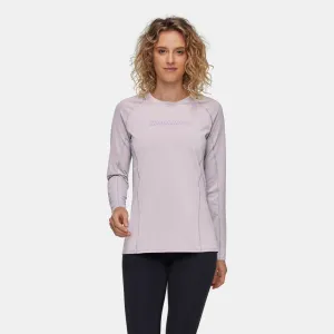 Футболка Mammut Selun FL Longsleeve Women Logo alpine calamint.