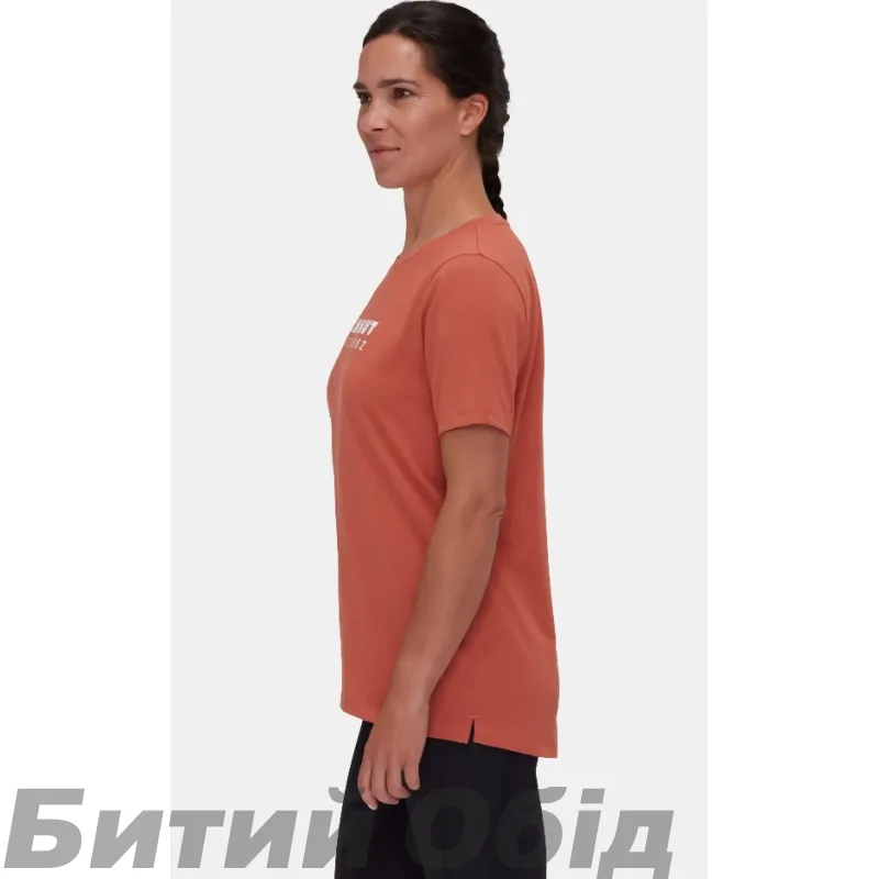Футболка Mammut Mammut Core T-Shirt Women Logo brick