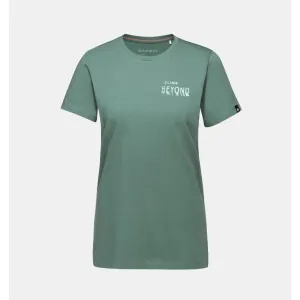 Футболка Mammut Massone T-Shirt Women Dreaming dark jade