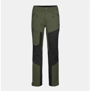 Штаны Mammut Zinal Guide SO Hybrid Pants Men dark marsh-black.
