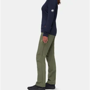 Штаны Mammut Runbold Winter SO Pants Women dark marsh.