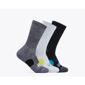 Шкарпетки HOKA CREW RUN SOCK 3-PACK WBGR 