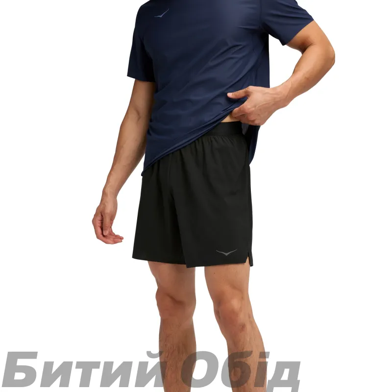 Шорти HOKA M GLIDE 7'' SHORT 2IN1 BLK 