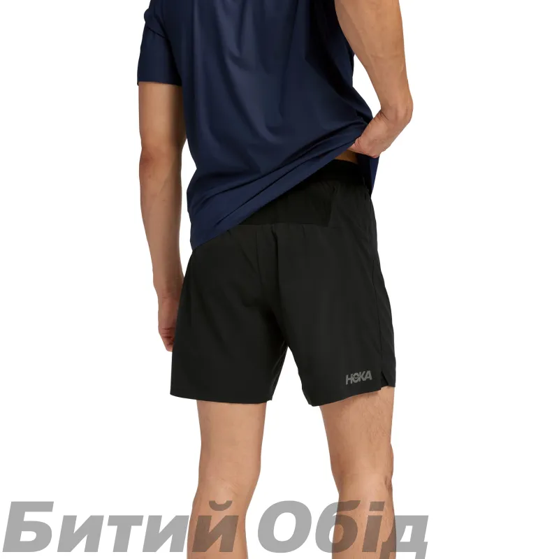 Шорти HOKA M GLIDE 7'' SHORT 2IN1 BLK 