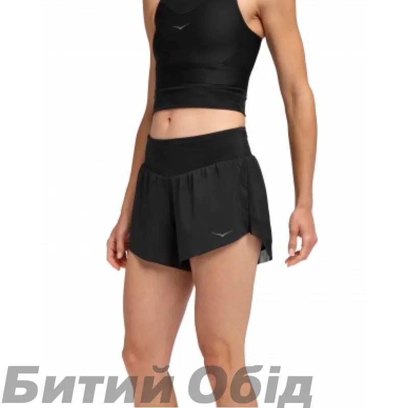 Шорти HOKA W GLIDE 4'' SHORT BLK