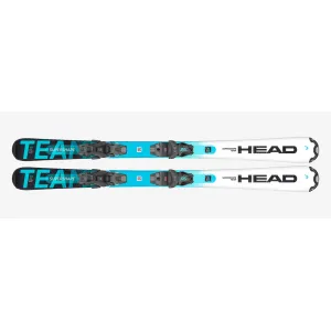 Лыжи горные HEAD 24 Supershape Team Easy JRS wh/bl+JRS 4.5 GW CA BR.80[I]