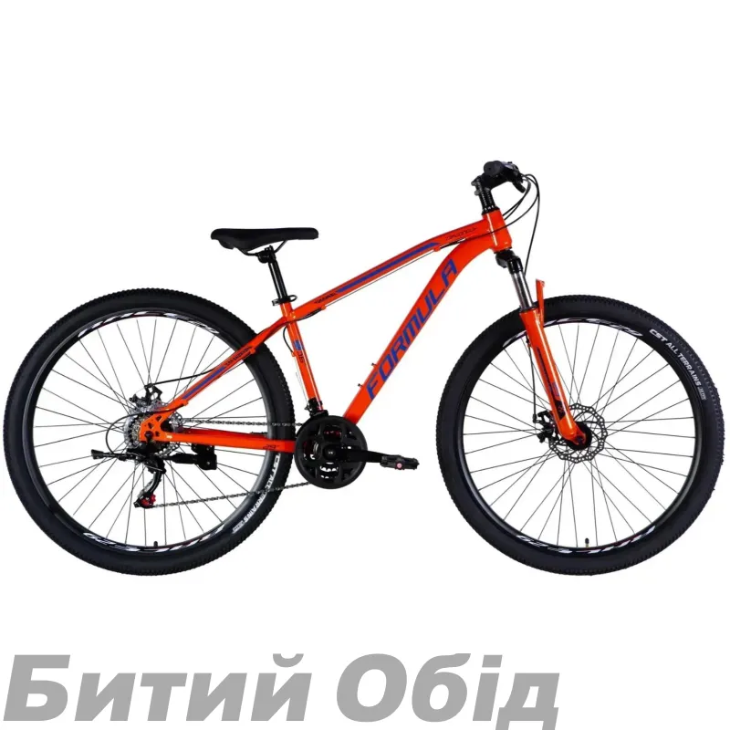 Велосипед ST 27.5 Formula DRAGONFLY DD FR рама-15 помаранчевий 2025