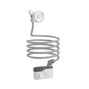 Душ портативный с насосом на аккумуляторе Flextail Max Shower с чехлом, белый