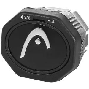 Запчасть на ракетку для тенниса - пробка ТН HEAD 24 Buttcap Tennis TK219HR Black