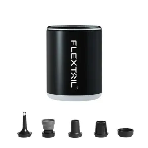 Насос-фонарь кемпинговый Flextail Tiny Pump Х, чёрный с вакуумными пакетами 2 шт (50х70)