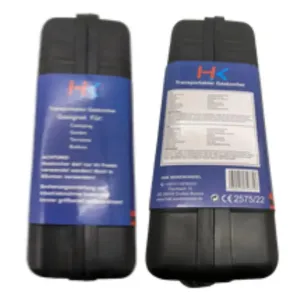 Портативна туристична газова плита Hak Warenhandel 46757 п'єзо + кейс Black
