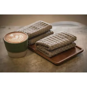 Набор из 2 полотенец Wacaco Barista Towels, коричневый