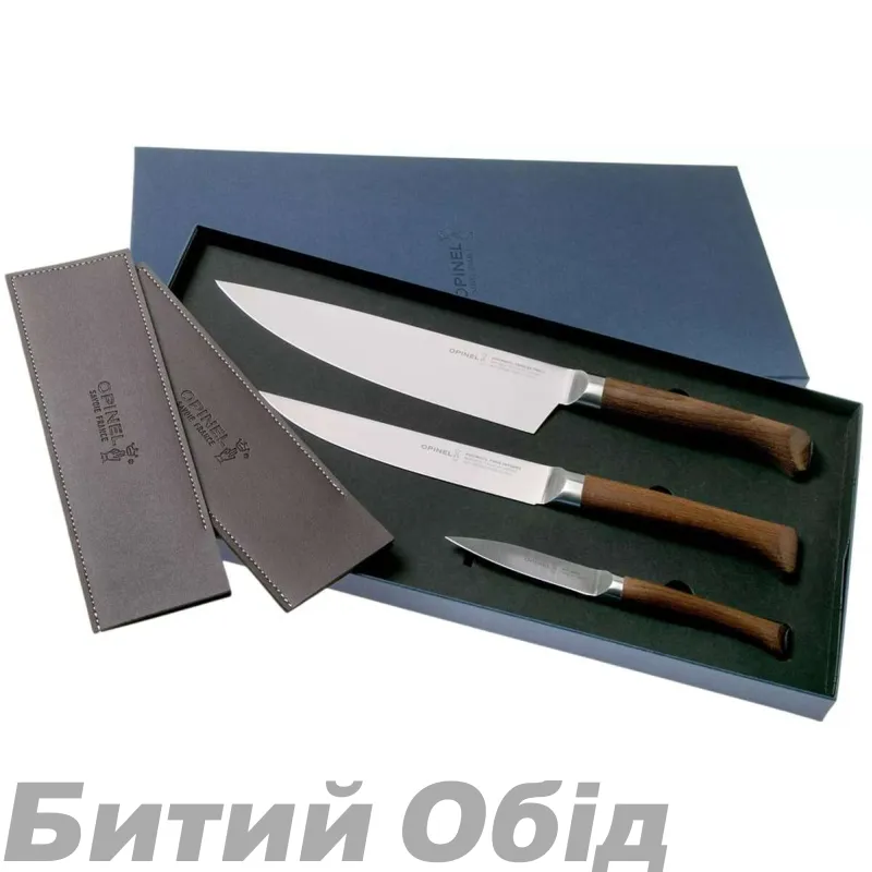 Набор ножей Opinel Les Forgés 1890 VRI Inox