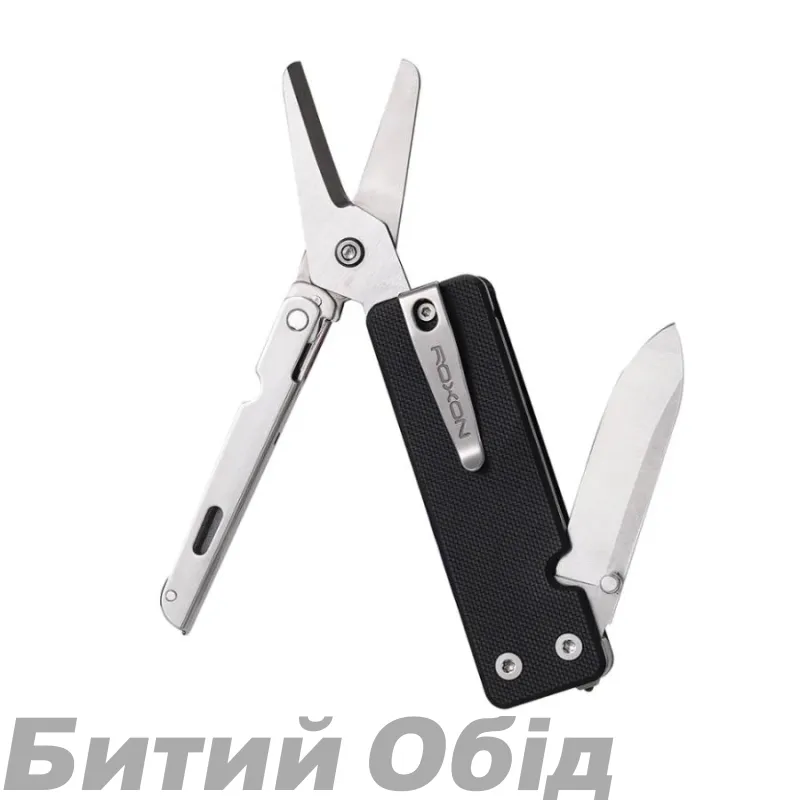 Міні мультитул Roxon KS2E, чорний