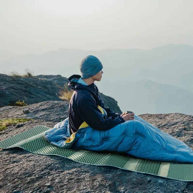 Килимок туристичний складаний двомісний IXPE Naturehike CNK2450WS044 з алюмінієвою плівкою, 200x120x1.8 см