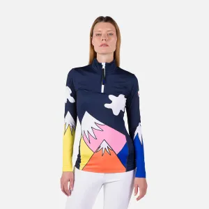 Флис Rossignol W BOOSTER 1/2 ZIP TOP 72T
