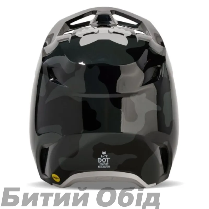 Шлем FOX V1 Helmet - BNKR [Black]