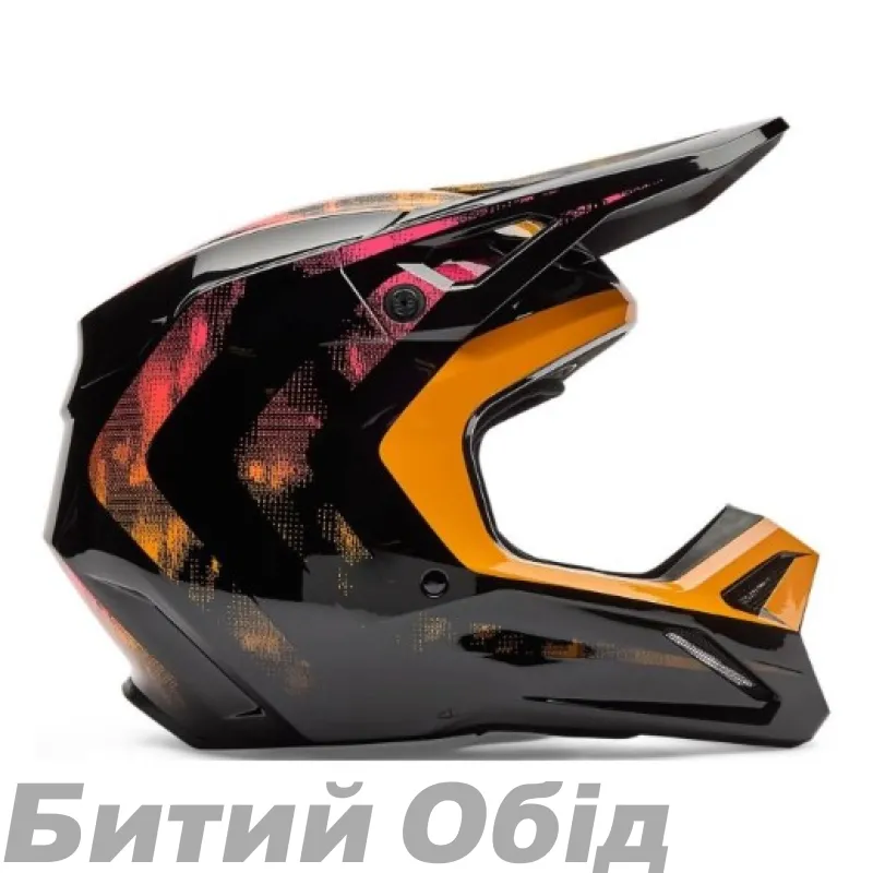 Шлем FOX V1 Helmet - KAIROS [Tangerine]