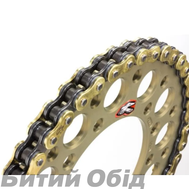 Цепь Renthal R3-3 Chain - 520 [Gold], 520/ Seal Ring
