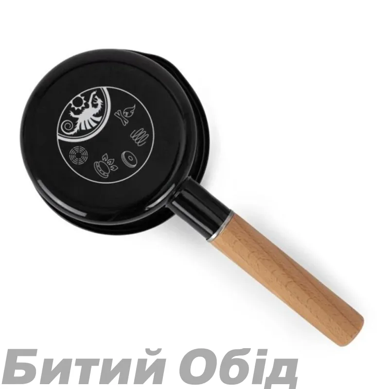 Ковш эмалированный Petromax Enamel Pan Черный