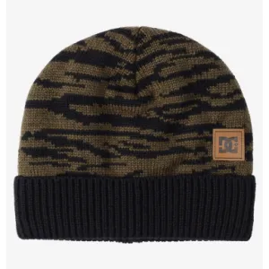 Шапка DC MOTIF BEANIE HDWR XKGC zebra olive night 