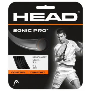 Струна для тенниса HEAD 25 Sonic Pro BK