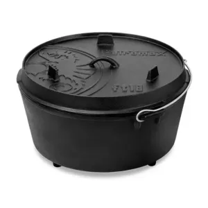 Котел-жарівня чавунна Petromax Dutch Oven ft18 на ніжках 16,1 л