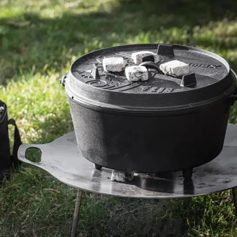 Котел-жарівня чавунна Petromax Dutch Oven ft18 на ніжках 16,1 л