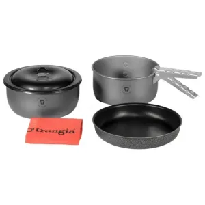 Набір посуду Trangia Tundra III 1.75/1.5 л (два котелки, сковорода, кришка, ручка, чохол)