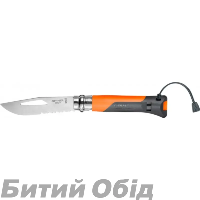 Ніж Opinel Outdoor ц: помаранчевий