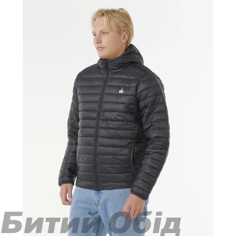 Куртка Rip Curl ANTI SERIES SEARCH PUFFER HOOD BLACK 