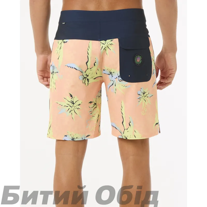 Бордшорты Rip Curl MIRAGE MASON RAW ENERGY MANDARIN ZEST 