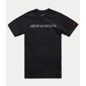 Футболка Alpinestars LINEAR WORDMARK 2.0 CSF TEE BLACK/GREY/RED